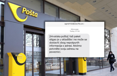 Ponovno kruži SMS prevara s pošiljkama iz pošte: Muškarac nasjeo pa ostao bez 1200 eura