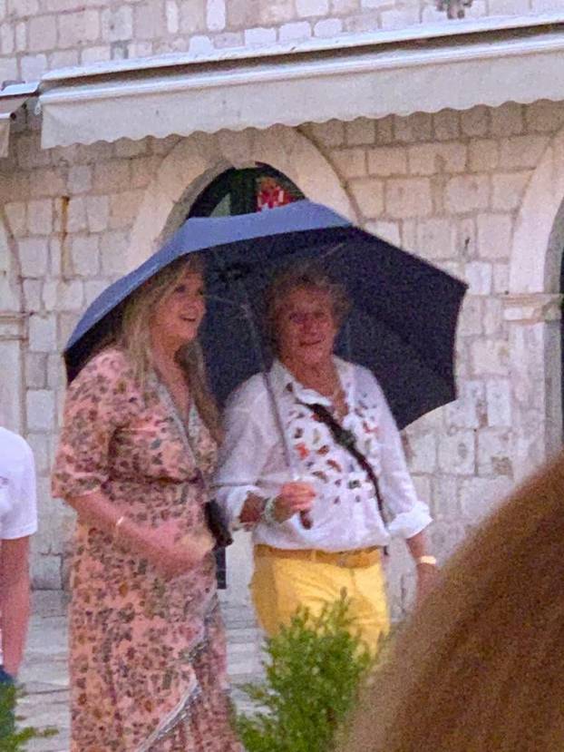 Legendarni Rod Stewart je sa suprugom šetao Dubrovnikom