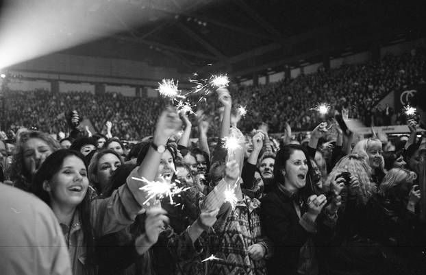 Zagreb: Gazde i gosti održali veliki koncert u Domu sportova, 12.12.1995.