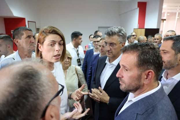 Split: Predsjednik Vlade Andrej Plenković na otvorenju Europskog prvenstva u ragbiju 7