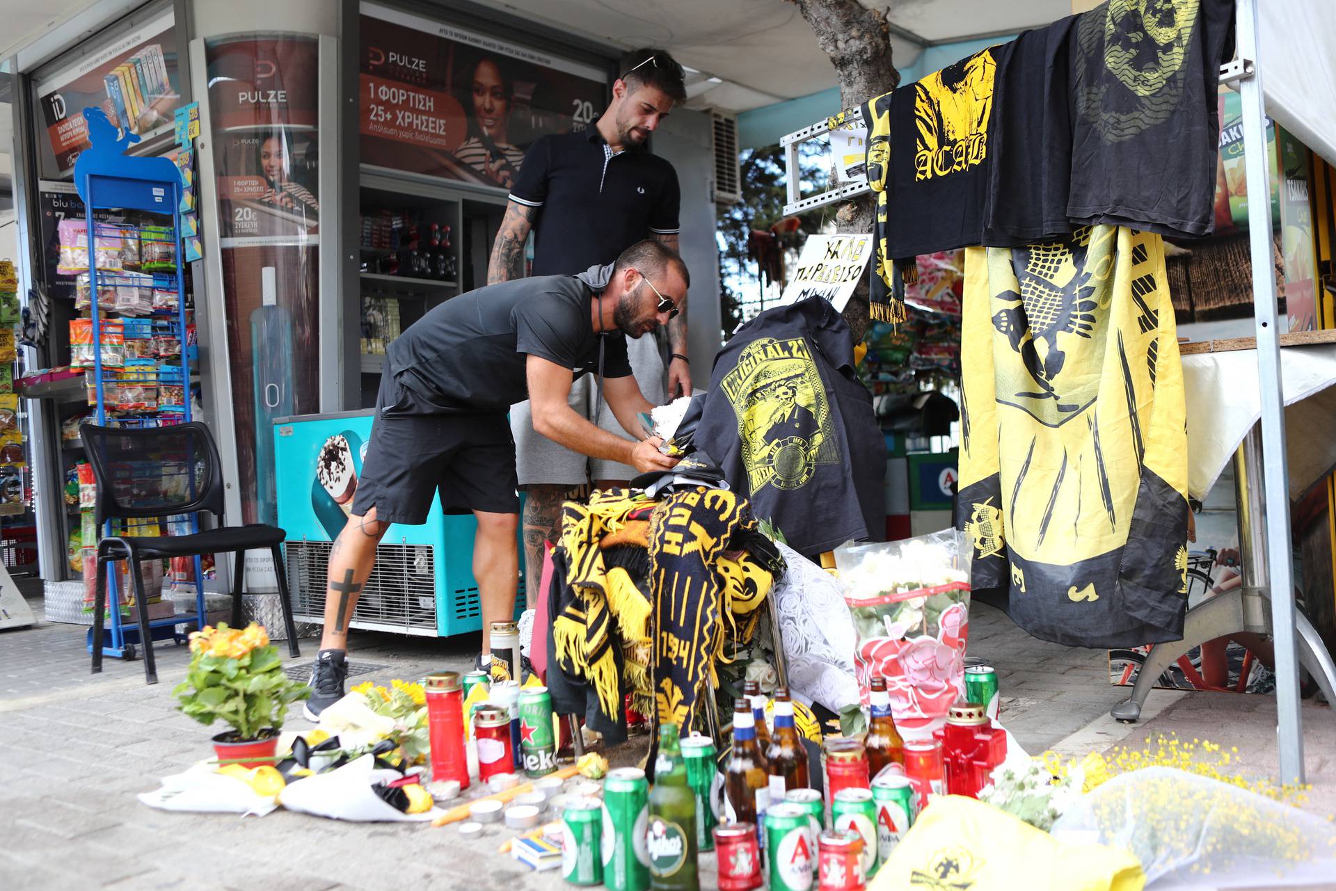 Greek soccer fan dies as soccer fans clash in Athens