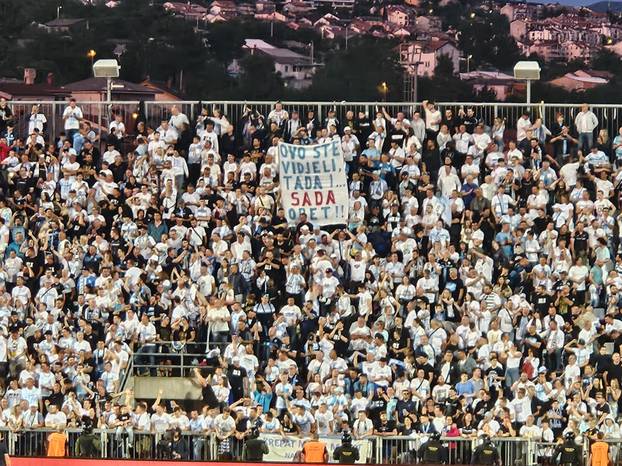 FOTO Atmosfera s finala Kupa: Armada si zapalila transparent, stigli šef Sabora i bivši ministri