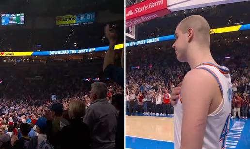 Pobijedio je rak pa debitirao u NBA ligi: Cijela dvorana ustala i zapljeskala srpskom ko&scaron;arka&scaron;u