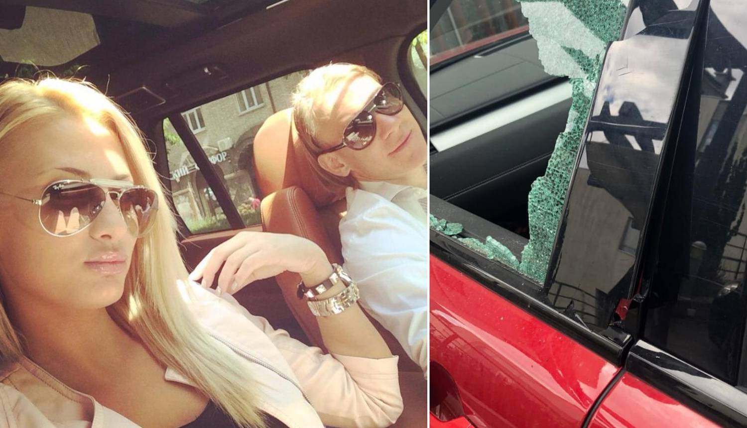 Nakon pobjede: Vidinoj supruzi razbili stakla na Range Roveru