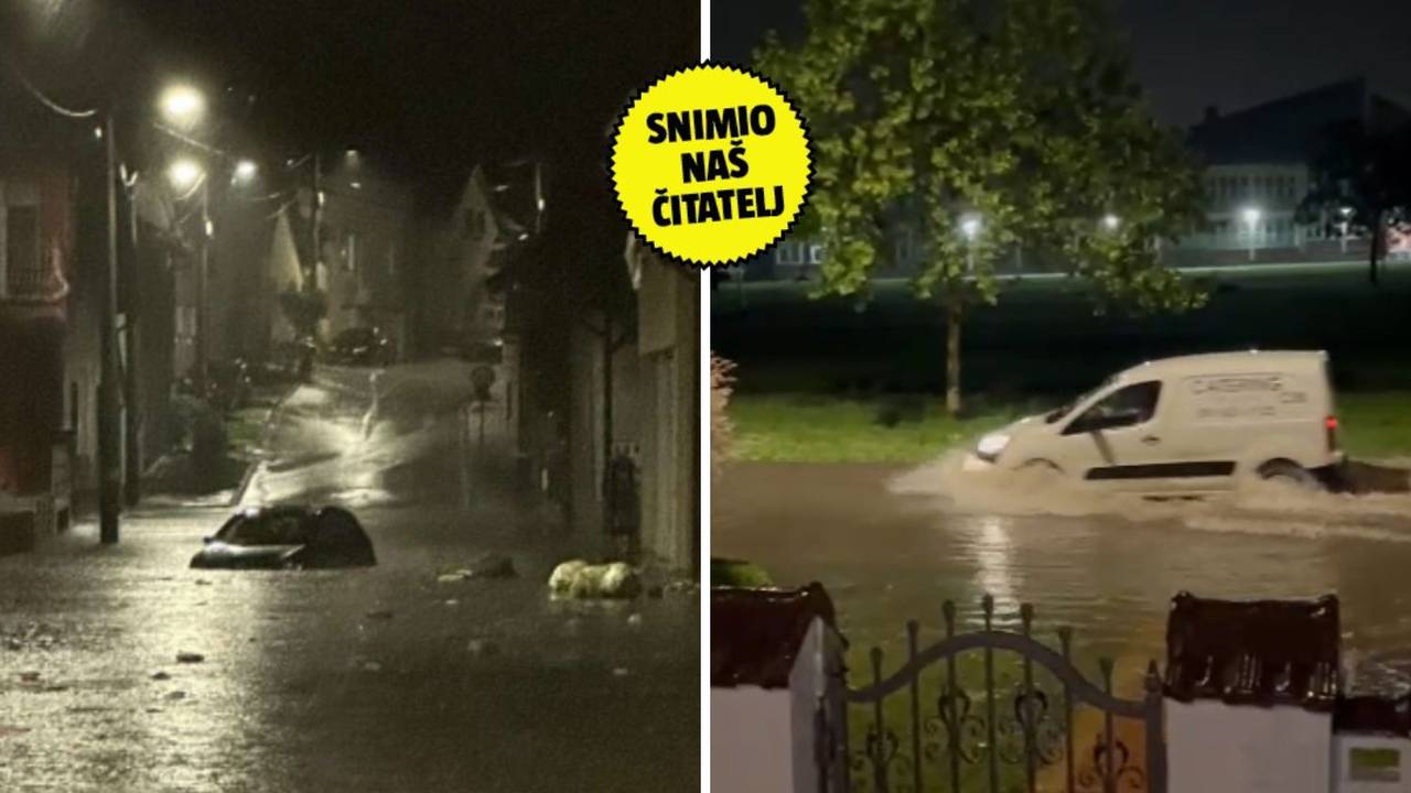 Oluja sinoć potopila Slavoniju! Evo kakvo će danas biti vrijeme