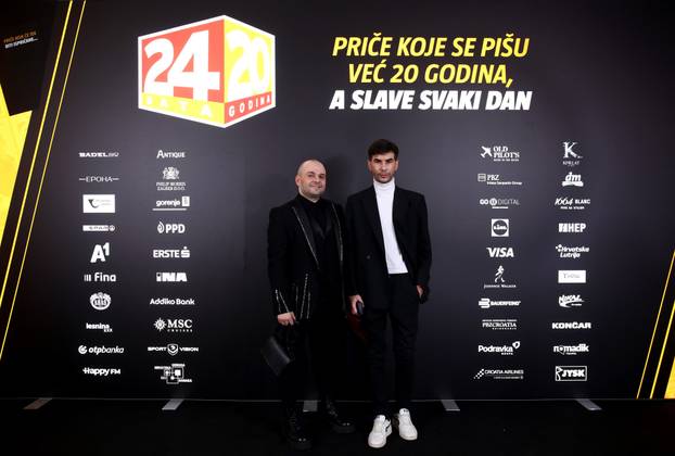 Zagreb: Dolazak uzvanika na proslavu 20. rođendana 24sata