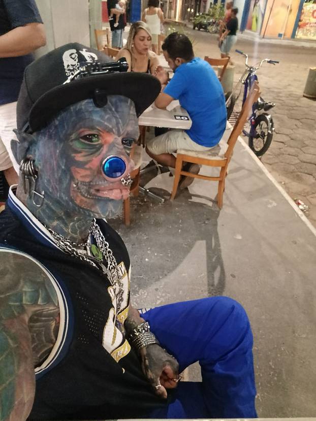 FOTO Brazilac želi izgledati kao 'vanzemaljski demon': Potrošio je 35.000 € na transformaciju...