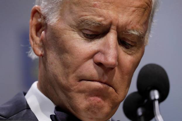 Former U.S. Vice President Joe Biden addresses the Human Rights Campaign dinner in Washington