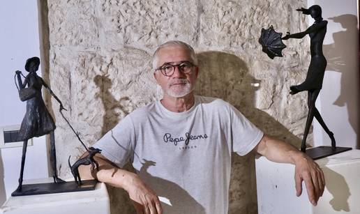 Andrija iz Sinja: 'Traume iz rata liječim skulpturama od žice'