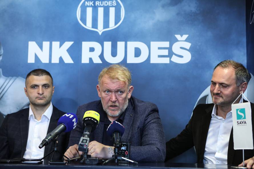 Zagreb: Službeno predstavljanje Roberta Prosinečkoga kao novog trenera NK Rudeša