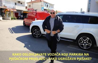 Kerum je parkirao na pješački prijelaz pa otišao dijeliti srdele