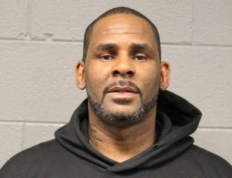 Singer Robert Kelly, known as R. Kelly, appears in a booking photo provided by the Chicago Police Department in Chicago