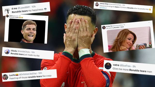 Ronaldo plakao, Twitter slavio: 'Ne mogu se prestati smijati...' A onda je uslijedio preokret...