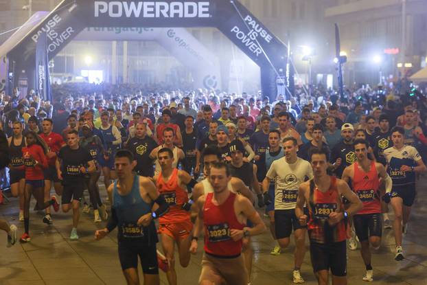 Održan 14. Zagreba?ki no?ni cener na kojem je sudjelovalo oko 3000 trka?a