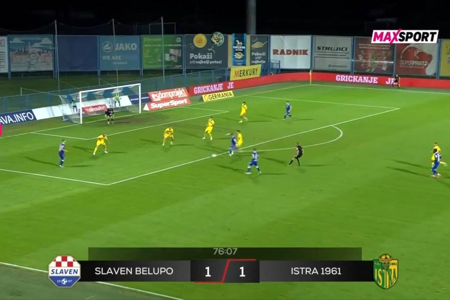 NK Slaven Belupo - NK Istra 1961 2:1