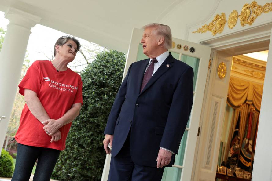 U.S. President Donald Trump in the Oval Office at the White House