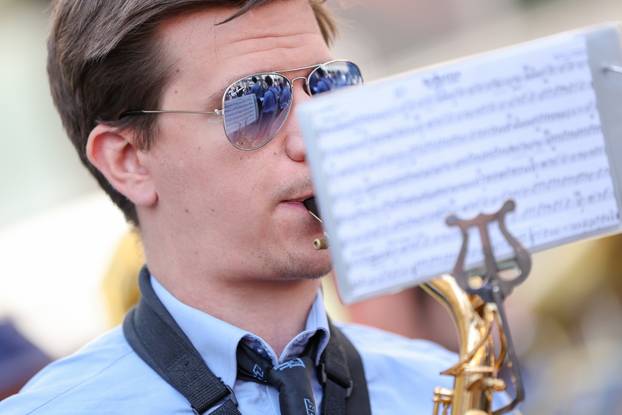 Proslava Dana grada Zagreba, glazbena kontrola Zagrebačkog orkestra ZET-a.