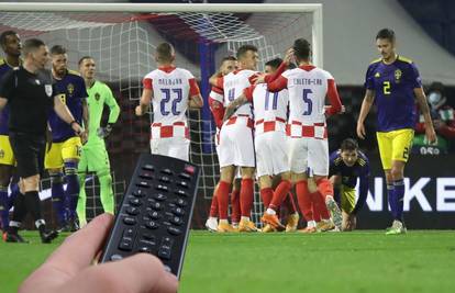 Evo gdje gledati Hrvatsku protiv Švedske  za ostanak u Ligi nacija