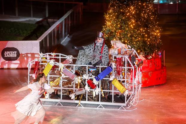 Svečano otvorenje Ledenog parka na Trgu kralja Tomislava uz predstavu Orašar