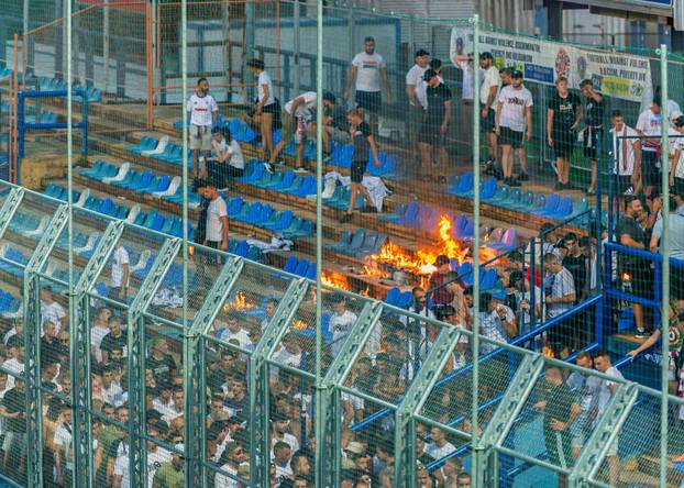 FOTO Pogledajte zgarište koje je ostavila Torcida u Varaždinu! 'Evo zašto toliko košta ulaznica'