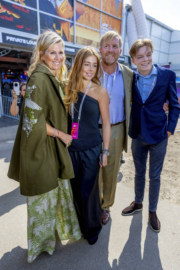 Dutch Royals at the F1 Grand Prix of the Netherlands Photo: Albert Nieboer / Netherlands OUT / Point de Vue OUT