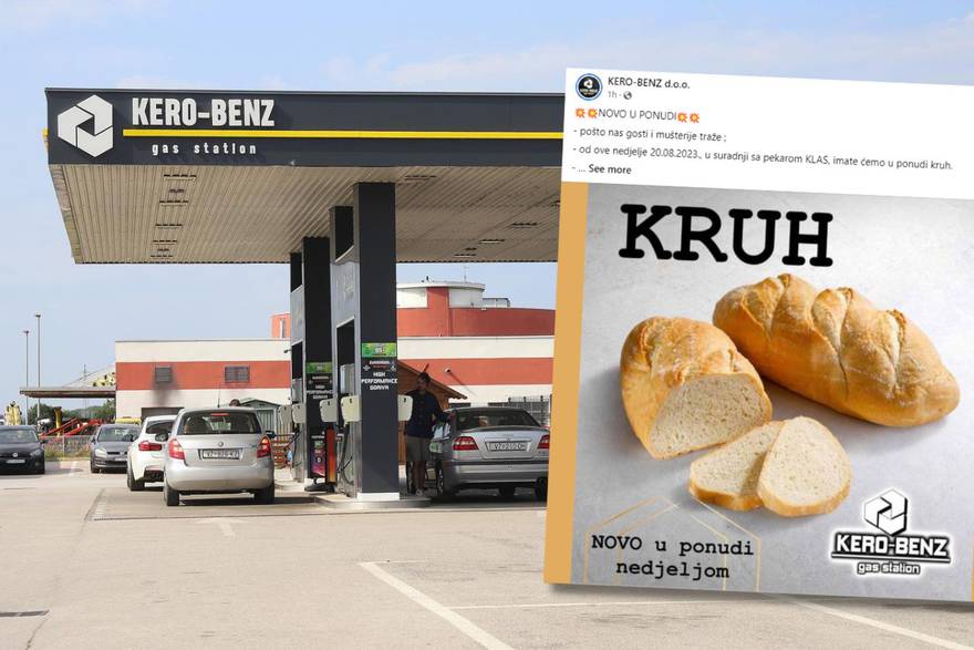 Benzinska pored Varaždina će nedeljom prodavati i kruh: 'Kupci to žele'