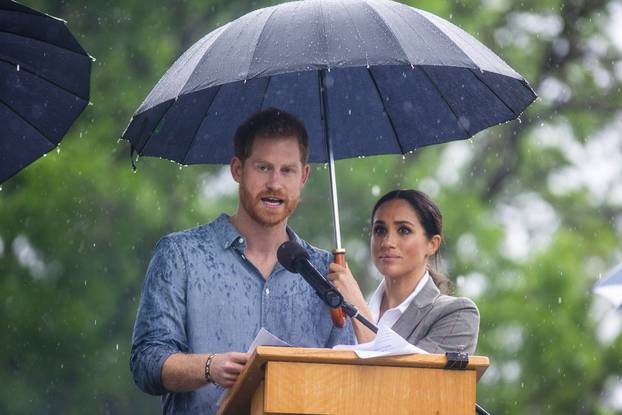 The Duke and Duchess of Sussex Australia