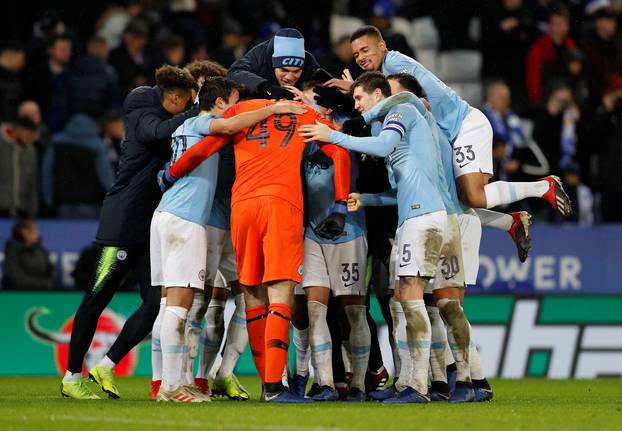 Carabao Cup Quarter-Final - Leicester City v Manchester City