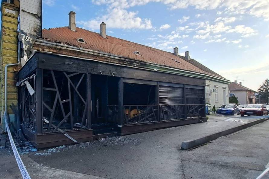 VIDEO Opet gorio noćni klub u Virovitici: 'Strava, uništen je!'