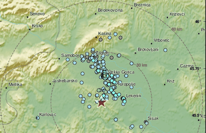 Potres kod Pokupskog bio 2,6 po Richteru: 'Kao detonacija bombe, kratak, ali jak udar'