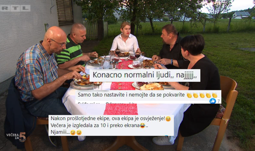 Još jedna 'Večera za 5 na selu' oduševila publiku: Konačno normalni ljudi, tako i nastavite