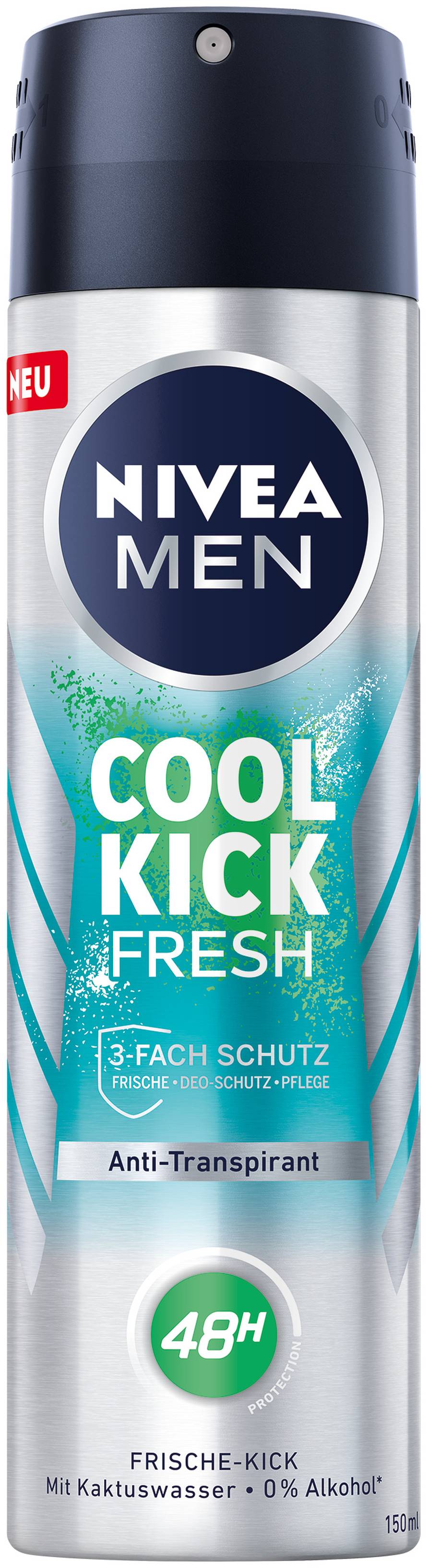 Isprobaj novu dimenziju svježine uz NIVEA MEN Fresh Kick proizvode