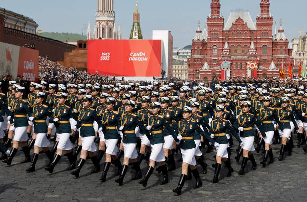 FILE PHOTO: Rehearsal for Victory Day Parade in Moscow