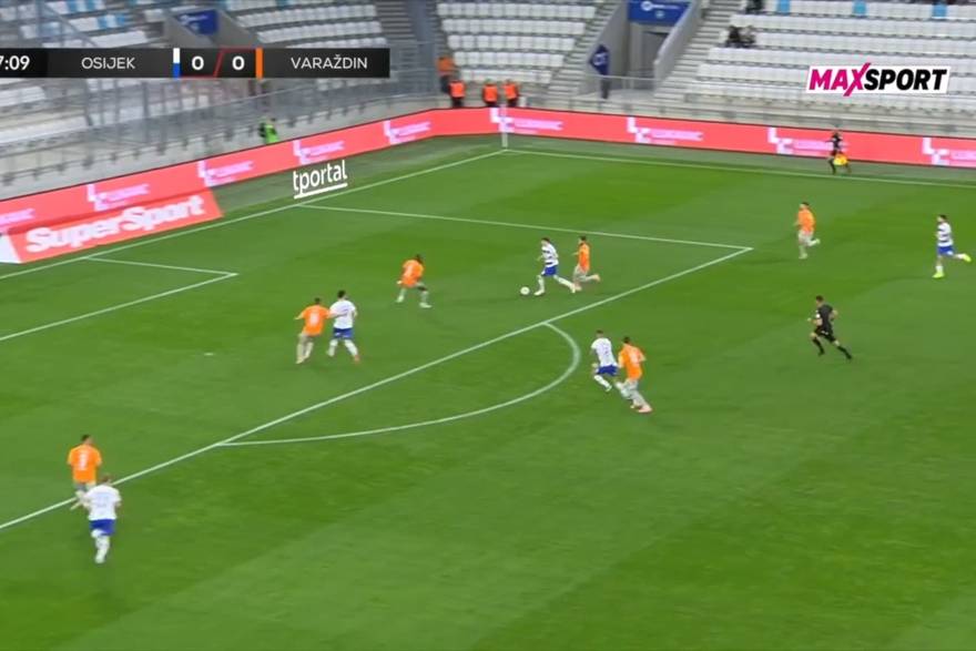 Sažetak utakmice Osijek - Varaždin