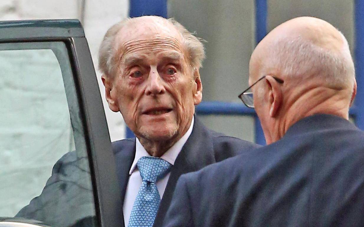 Duke of Edinburgh in hospital