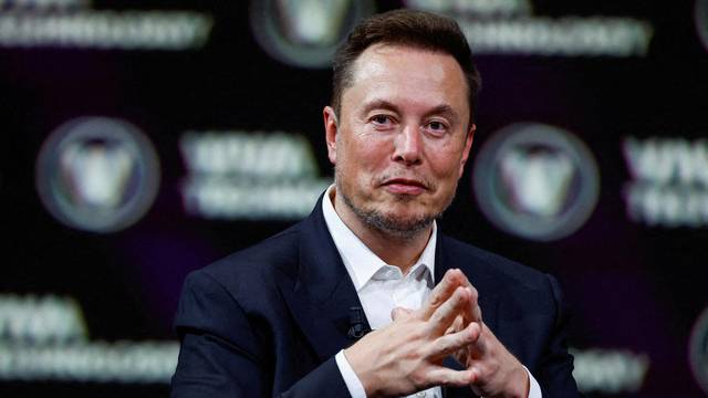FILE PHOTO: Tesla CEO and Twitter owner Elon Musk attends the VivaTech conference in Paris