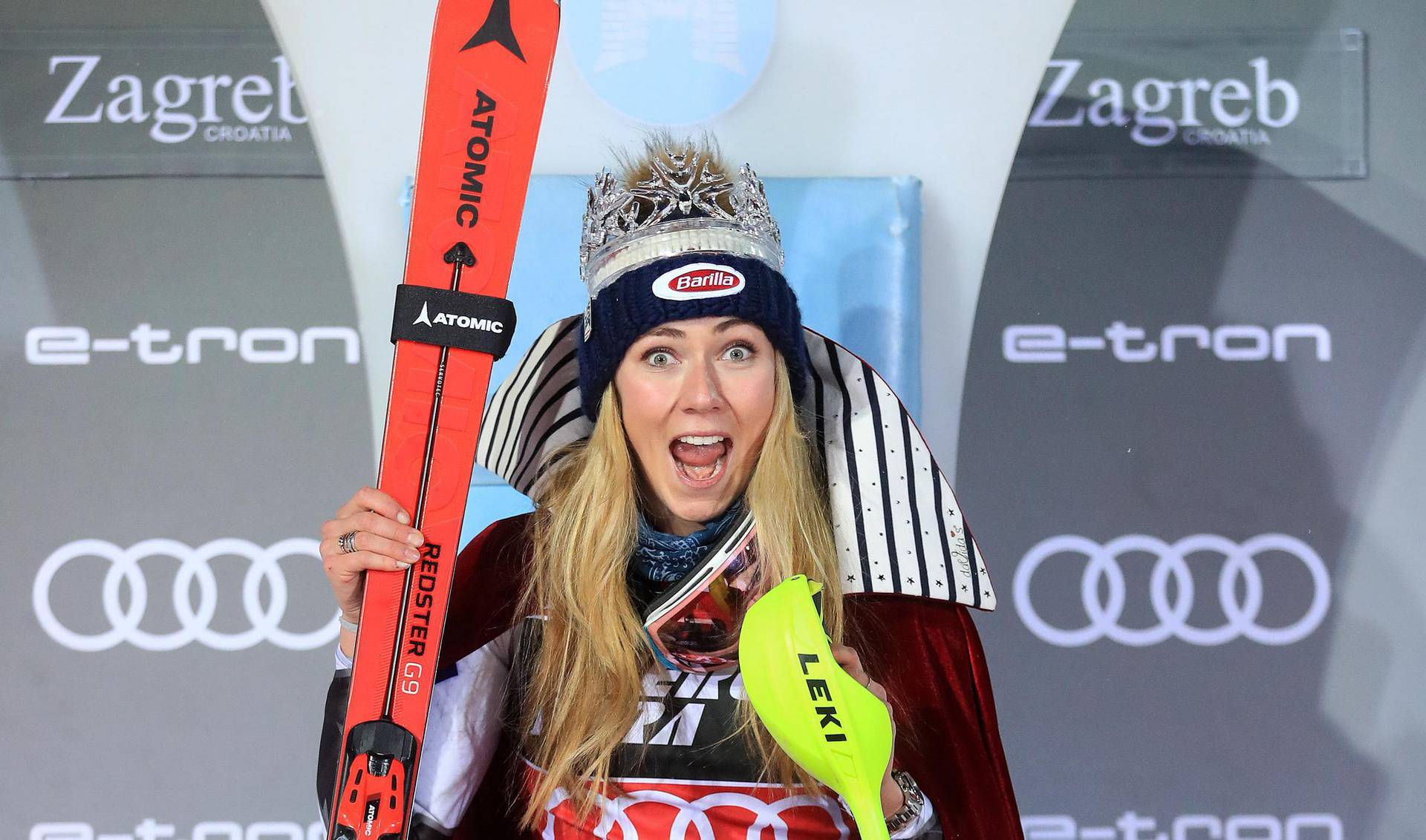 Zagreb: Mikaela Shiffrin četvrti put osvojila naslov Snježne kraljice