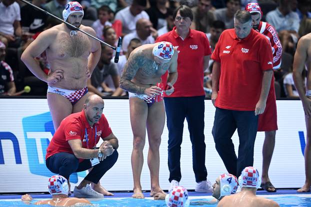 Europsko prvenstvo u vaterpolu za muškarce, polufinale, Hrvatska - Italija