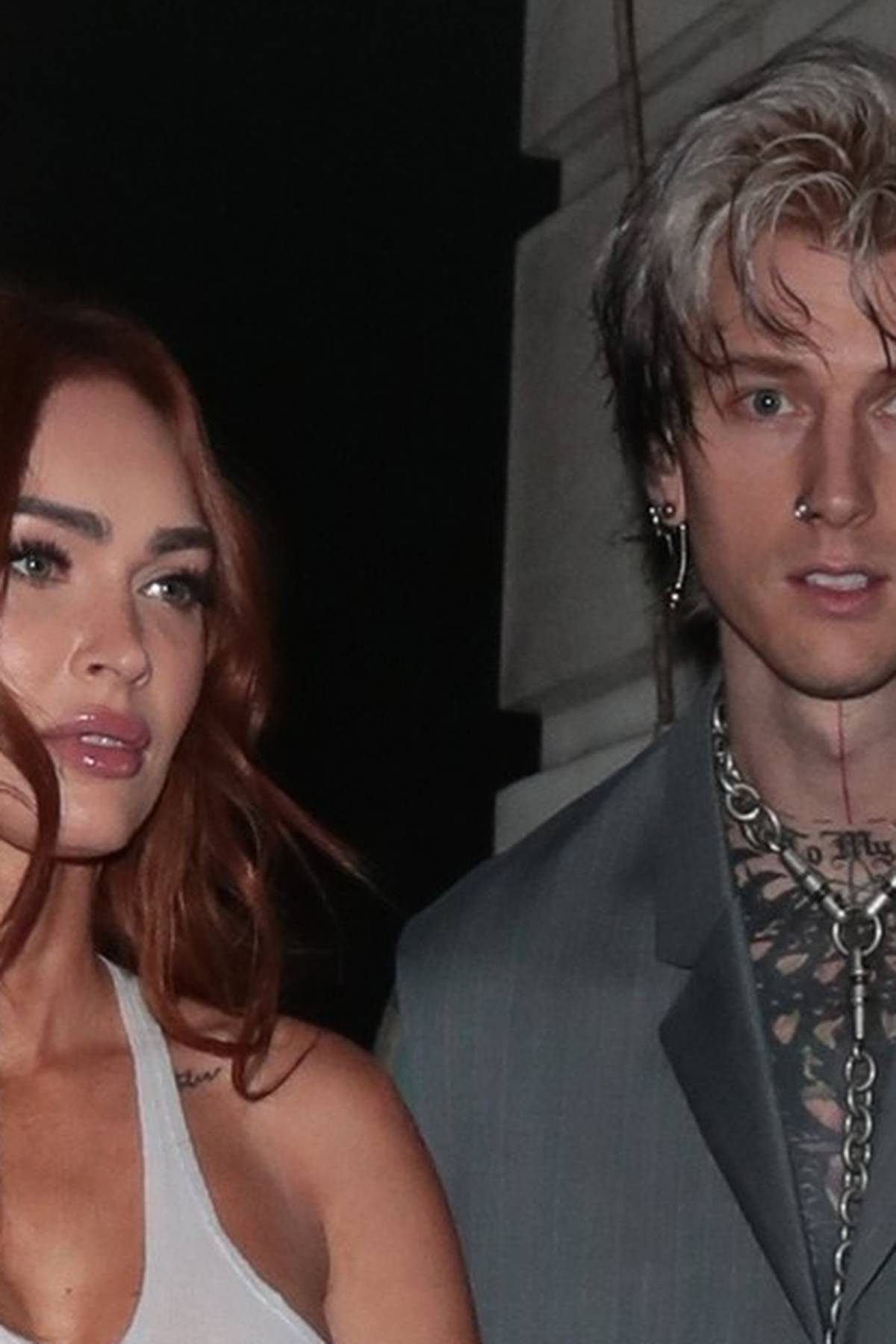 Machine Gun Kelly and Megan Fox out in London
