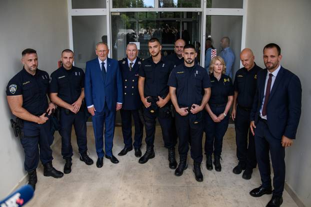 Davor Božinović posjetio je Policijsku postaju Zadar