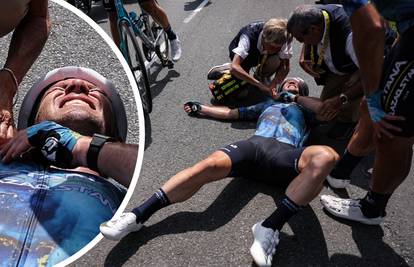 VIDEO Težak pad legendarnog Cavendisha, morao odustati u 8. etapi zadnjeg Tour de Francea