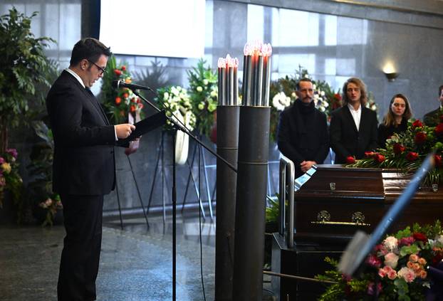 Zagreb: Sprovod violinista Tonka Ninića na Mirogoju