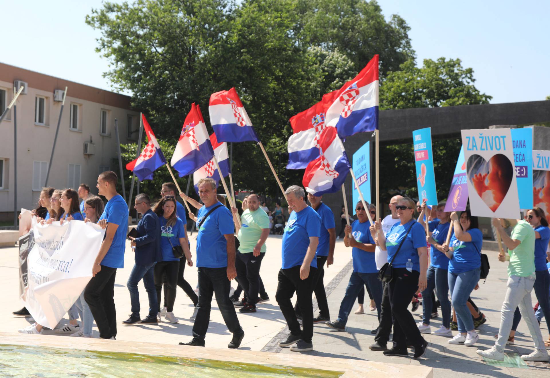 Knin po prvi puta domaćin Hoda za život, obitelj i Hrvatsku