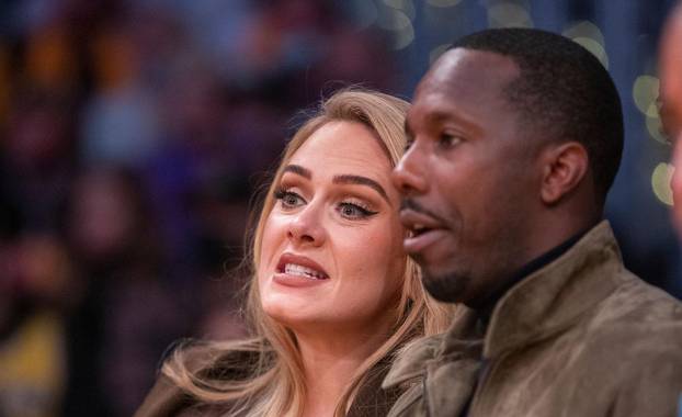 Celebrities attend Los Angeles Lakers v Golden State Warriors, Staples Center, Los Angeles, California, USA - 19 Oct 2021