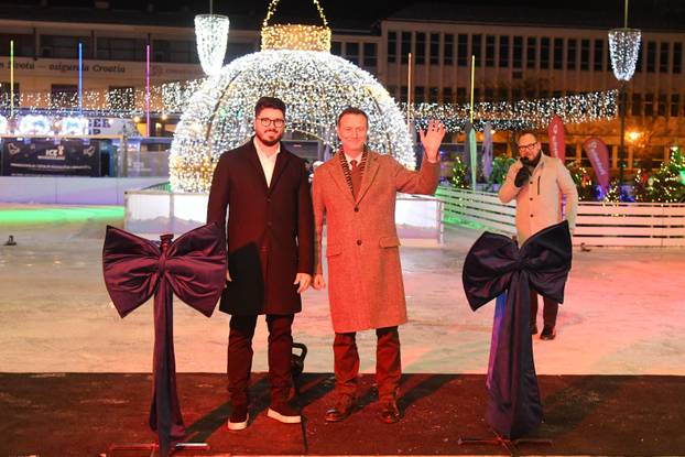 Varaždin: Svečano otvorenje Ice Wonderland ledenog parka