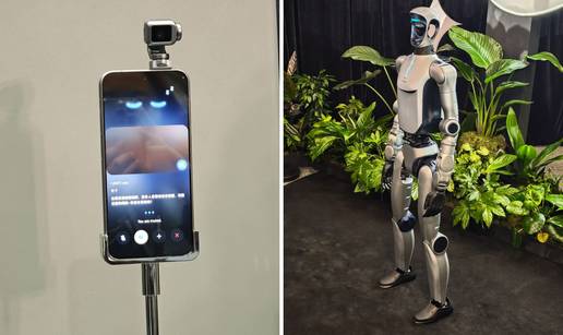 VIDEO Honorov robotski udar: Telefon s kamerom kao iz crti&cacute;a i robot na dvije noge ukrali &scaron;ou