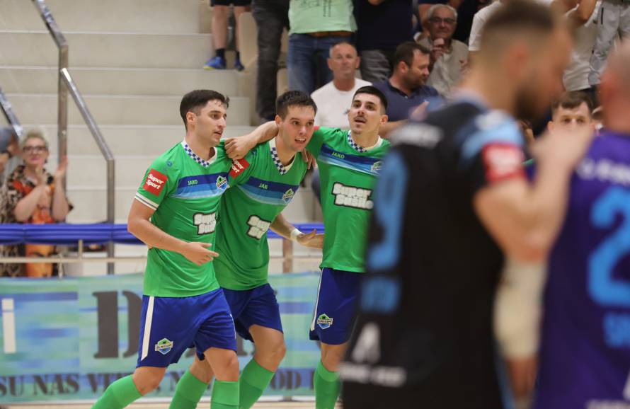 Omiš: Četvrta utakmica finala SuperSport Hrvatske malonogometne lige, MNK Olmissum - HMNK Rijeka