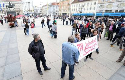 Propao marš protiv 'šatoraša': Gotovo nikog na antiprosvjedu