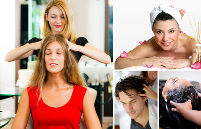 Masaža vlasišta uljima pomaže ojačati vlasi i povećati gustoću kose, učinkovita i protiv - stresa