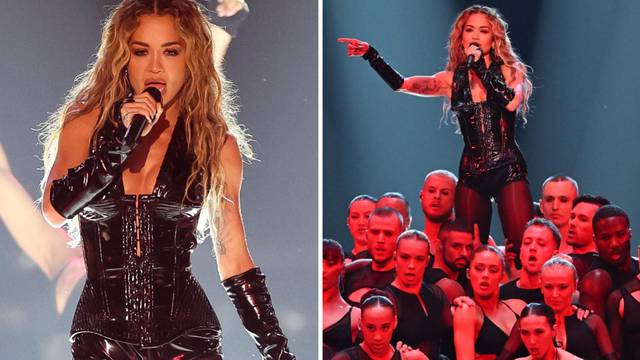 Rita Ora u vatrenom izdanju: Na Eurosongu oduševila nastupom, a tijekom plesanja se i skinula